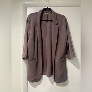 Maurices blazer. Size XXL. Plum colored.